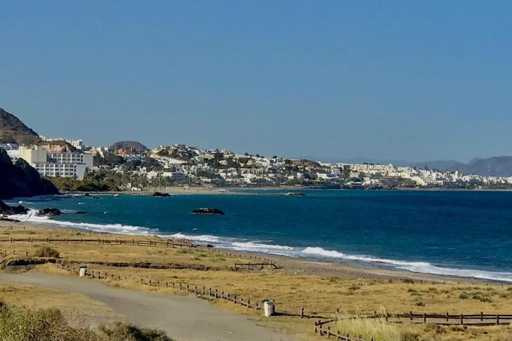 Apartmán Great Sea View, Pool & Parking Mojácar Exteriér fotografie