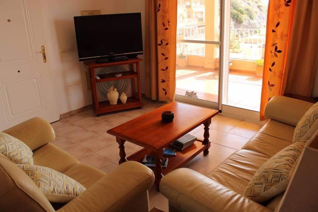 Apartmán Great Sea View, Pool & Parking Mojácar Exteriér fotografie