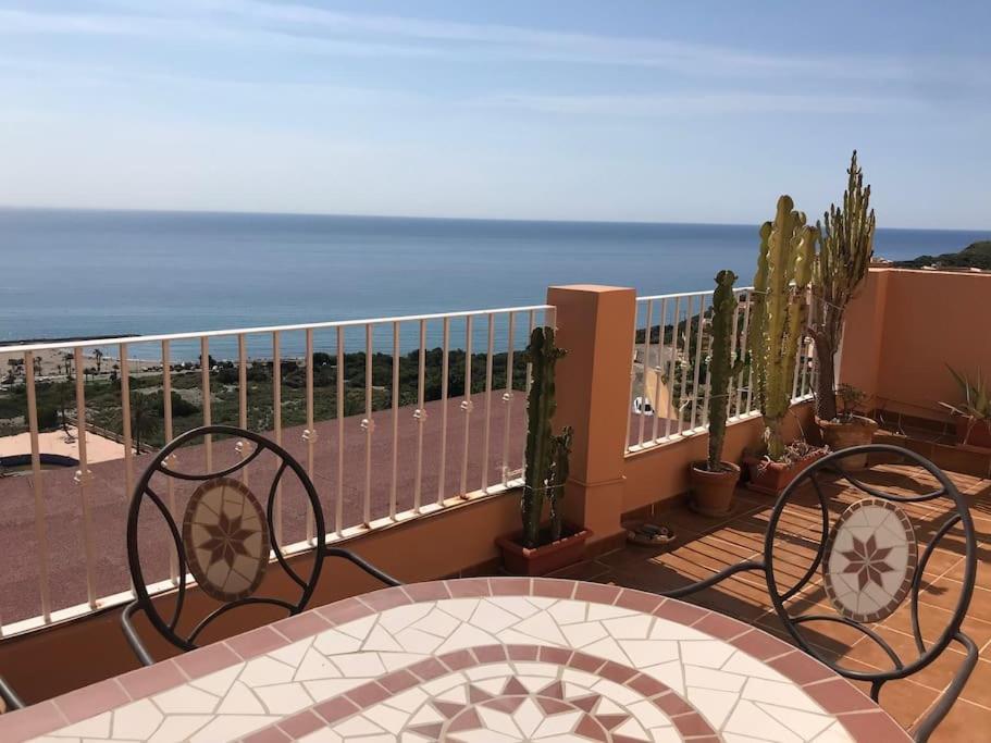 Apartmán Great Sea View, Pool & Parking Mojácar Exteriér fotografie